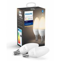 Розумна лампочка Philips Hue E14, White, BT, DIM, 2шт (929002039904)