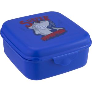 Ланч-бокс детский Economix SHARK 850 мл, синий (E98393)