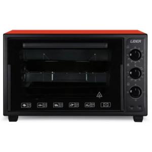 Електропіч LIDER 3623 ECO BLACK-RED