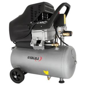 Компрессор Sigma одноцилиндровый 1.8кВт 230л/мин 8бар 24л (2 крана) (7043131)