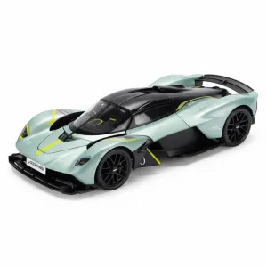 Масштабная модель автомобиля TechnoDrive Aston Martin Valkyrie зеленый 1:18 (250938AMVKSG)