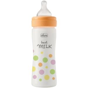 Бутылочка для кормления Chicco Perfect Easy силіконова, від 2 міс., середній потік 250 мл (20243.10)