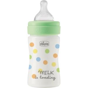 Бутылочка для кормления Chicco Perfect Easy силіконова, від 0+ міс. повільний потік 150 мл, (20241.30)