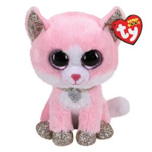 Мягкая игрушка Ty Beanie Boo's Розовый котенок FIONA 15 см (36366)