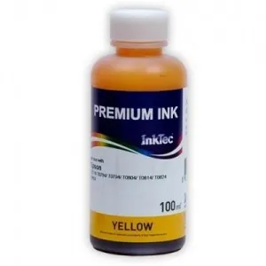 Чернила InkTec Epson R270/290 RX590/610/690 Yellow (E0010-100MY)