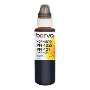 Чорнило Barva Canon PFI-102/PFI-107 100 мл, special, yellow (C107-887e)