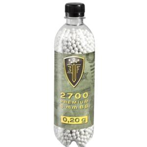 Страйкбольные шарики BLS Elite Force Premium BB 6 мм 0,25 г 2700 шт White (2.5667)