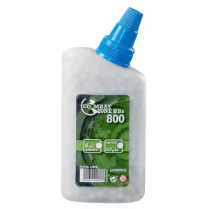 Страйкбольные шарики BLS Combat Zone BB 6 мм 0,20 г 800 шт White (2.5676)