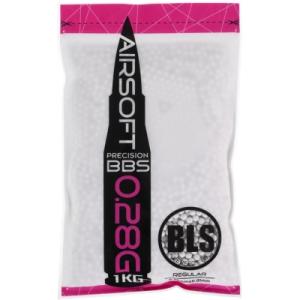 Страйкбольные шарики BLS Precision White 6 мм 0,28 г 1 кг (1928.00.06)