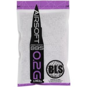 Страйкбольные шарики BLS Precision White 6 мм 0,2 г 1 кг (1928.00.00)