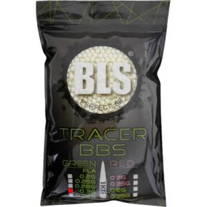 Страйкбольные шарики BLS Bio-Tracer Green 6 мм 0,30 г 2000 шт (1928.00.17)
