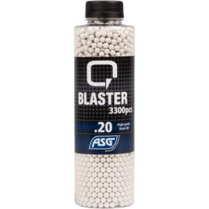 Страйкбольные шарики ASG Q Blaster White 6 мм 0,2 г 3300 шт (19399)