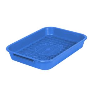 Туалет для котів Super Cat Відкритий 35х25х5 см Колір в асортименті (0688)