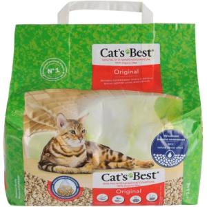 Наполнитель для туалета Cats Best Original Древесный комковочный 2.1 кг (5 л) (4002973302347)