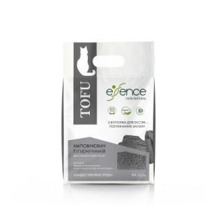 Наполнитель для туалета Essence Tofu с углем 1-4 мм 6 л (4820261920048)