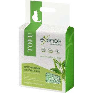 Наповнювач для туалету Essence Tofu з ароматом зеленого чаю 2 мм 6 л (4820261920017)