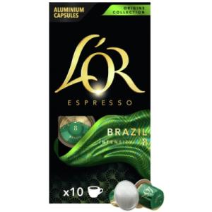 Кава L'OR Espresso Barista Brazil #8 в капсулах 10 шт (8711000573501)