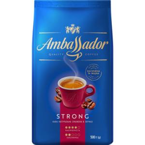Кофе Ambassador в зернах 500г пакет, "Strong" (am.53232)