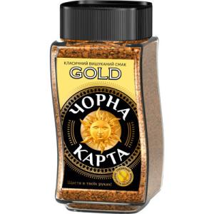 Кава Чорна карта розчинна 95г "Gold" (ck.51035)