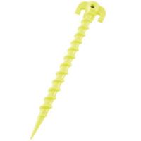 Комплект кілочків Outwell Screw Plastic Peg 25 см 6 шт Luminous Green (928774)