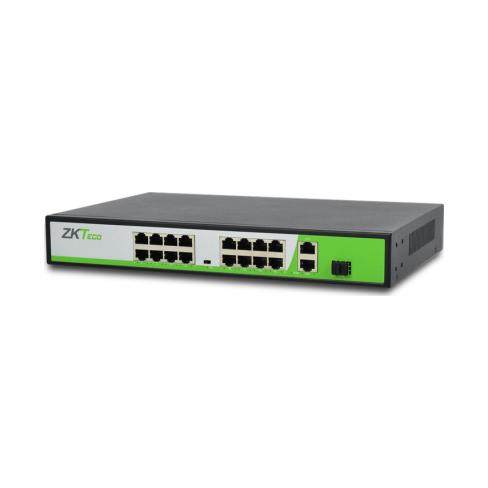 Комутатор мережевий ZKTeco ZK-PoE1621N-200W