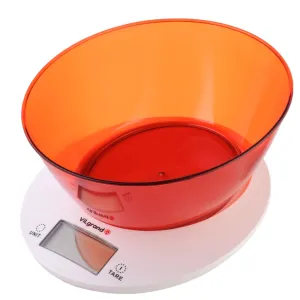 Весы кухонные Vilgrand VKS-533C red