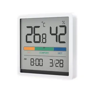 Метеостанция Xiaomi Miiiw Temperature Humidity Clock White S210 (MW22S06)