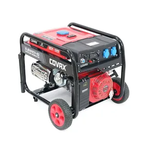 Генератор COVAX XL8500CV-E2, 6.0kW, 220V, 50Hz, DC12V, 15HP, электро стартер, 25L (XL8500CV-E2)