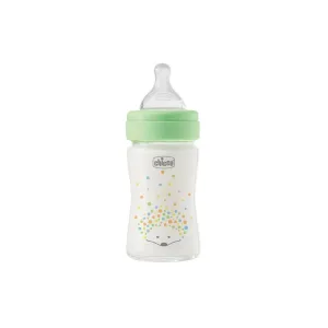 Пляшечка для годування Chicco Perfect Easy силіконова, від 0+ міс. повільний потік 150 мл, (20251.30)