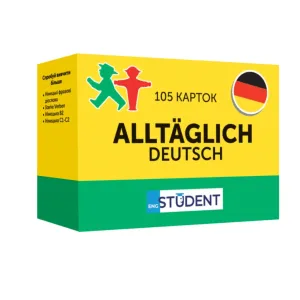 Навчальний набір English Student Картки для вивчення німецьких слів Alltaglich Deutsch (укр.) (591225999)