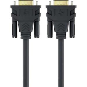 Кабель мультимедійний VGA M to VGA M 1.0m 1080p60Hz black HP (HP_DHC-VG100-1M)