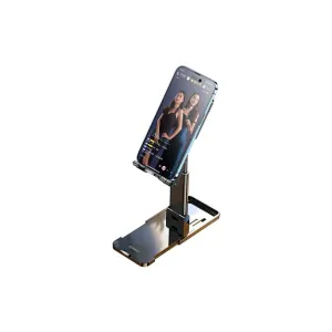 Підставка до планшета та телефона TC01A DoubIe SIiding StabiIizing Bracket Black RTAKO (6975523009431)