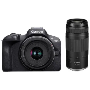Цифровой фотоаппарат Canon EOS R100 + 18-45 IS STM + 75-300 IS STM (6052C121)