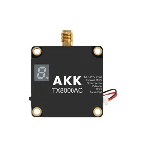Відеопередавач (VTX) AKK Ultra Long Range 8W 4.9G-6G 96CH (TX8000AC)