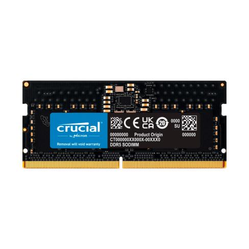 Модуль пам'яті для ноутбука SoDIMM DDR5 16GB 5600 MHz Micron