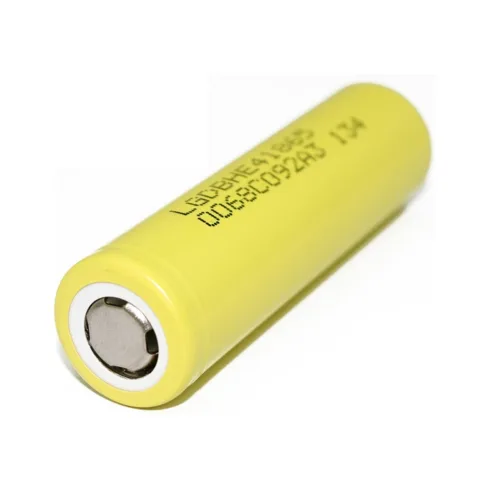 Аккумулятор 18650 2500mAh, 20A, 4.2/3.6/2.5V, Yellow LG (LGDBFIE41865 (LG HE4))