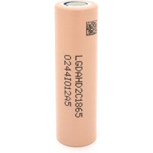 Аккумулятор 18650 2100mAh, 25A, 4.2/3.7/2.5V, Beige LG (LGDAHD2C1865)