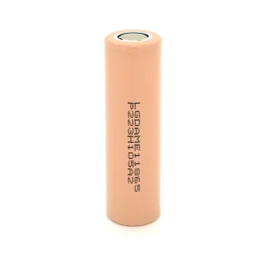 Акумулятор 18650 2100mAh, 4.2A, 4.2/3.65/2.8V, Orange LG (INR18650 ME1 (LGDAME11865))