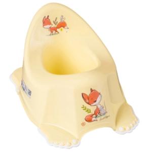 Горщик Tega Baby з музикою антиковзкий FOREST FAIRYTALE light yellow (PO-069-109)