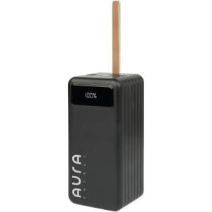 Батарея універсальна AURA NRG-P80 80000mAh 22.5W Black (PBANRG-P80B)