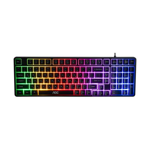 Клавіатура AOC GK116B LED USB UA Black (GK116B/97)
