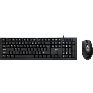 Комплект AOC KM160B USB UA Black (KM160B/97)