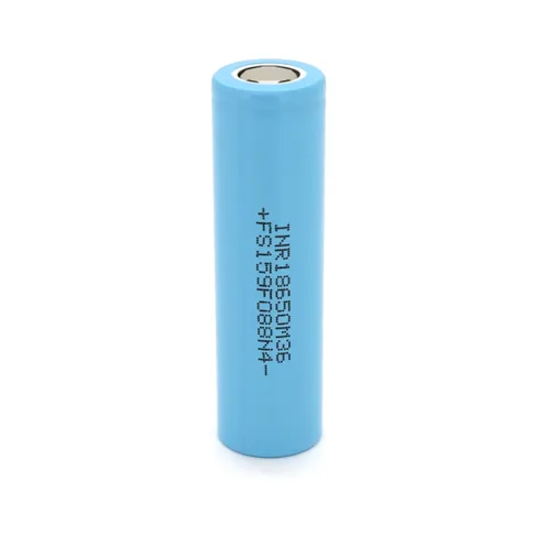 Аккумулятор 18650 3450mAh, 10A, 4.2/3.63/2.5V, Cyan LG (LGDBM361865 (LG M36))