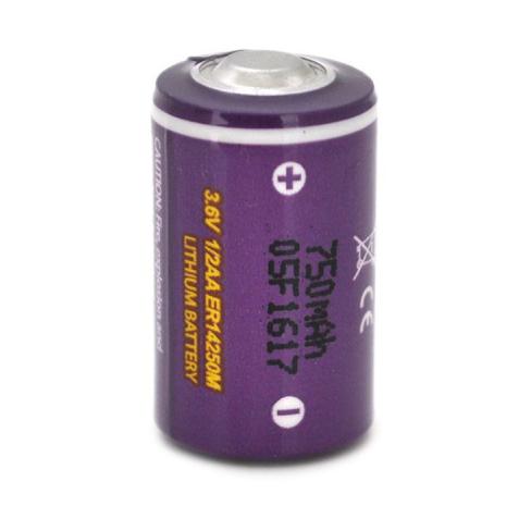 Батарейка PkCell 1/2AA ER14250M 3.6V 750mah, Lithium, OEM (ER14250M / 20423)