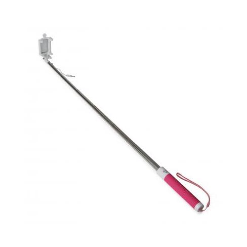 Монопод для селфі UFT SS10 с зеркалом и шнуром Pink (SS10 Pink)