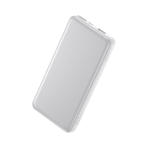 Батарея універсальна Anker 10000mAh 22.5W Built-In USB-C Cable White