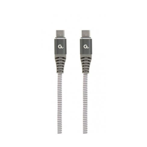 Дата кабель USB-C to USB-C 1.5m 60W USB 2.0 Cablexpert (CC-USB2B-CMCM60-1.5M)
