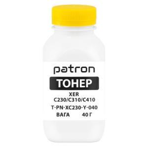 Тонер XER C230/C310/C410, 40 г, Yellow Patron (PN-XC230-Y-040)