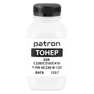 Тонер XER C230/C310/C410, 125 г, Black Patron (PN-XC230-B-125)