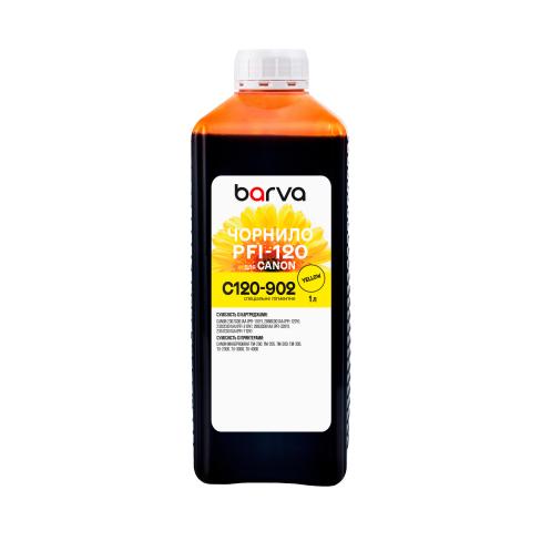 Чорнило Barva Canon PFI-120/710 1л Y pigmented (C120-902)